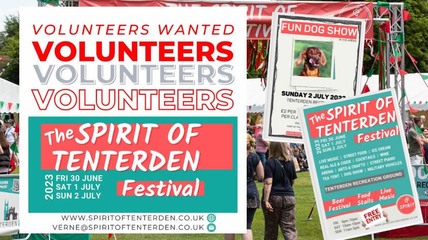 Volunteers wanted for Spirit of Tenterden Festival