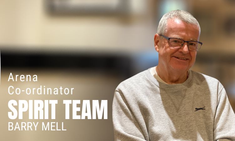 Barry Mell, Festival Team - Arena Co-ordinator