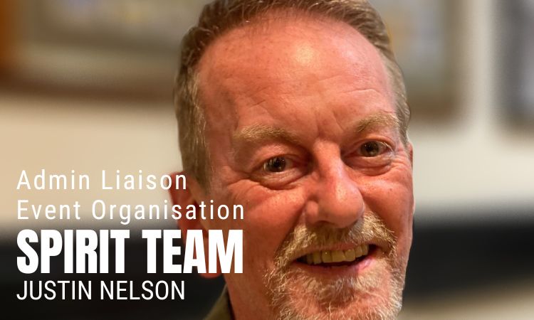 Justin Nelson, Festival Team - admin liaison, accounts, event organiser