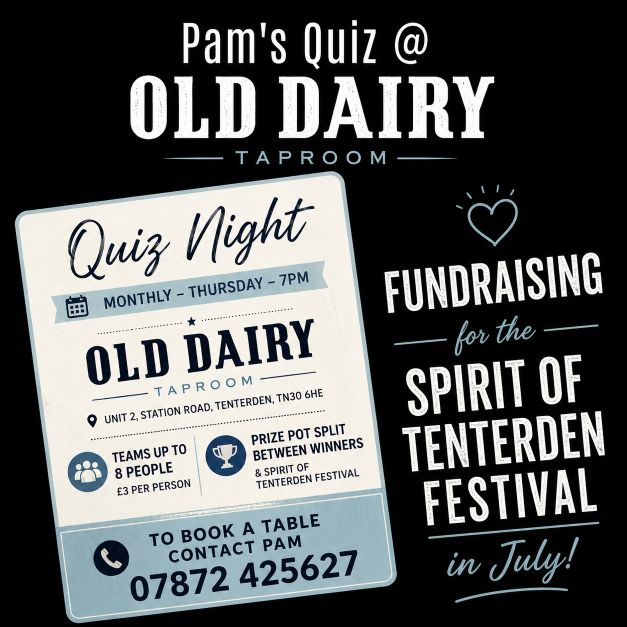 Thank you to Pam Smith - quiz at Old Dairy Taproom