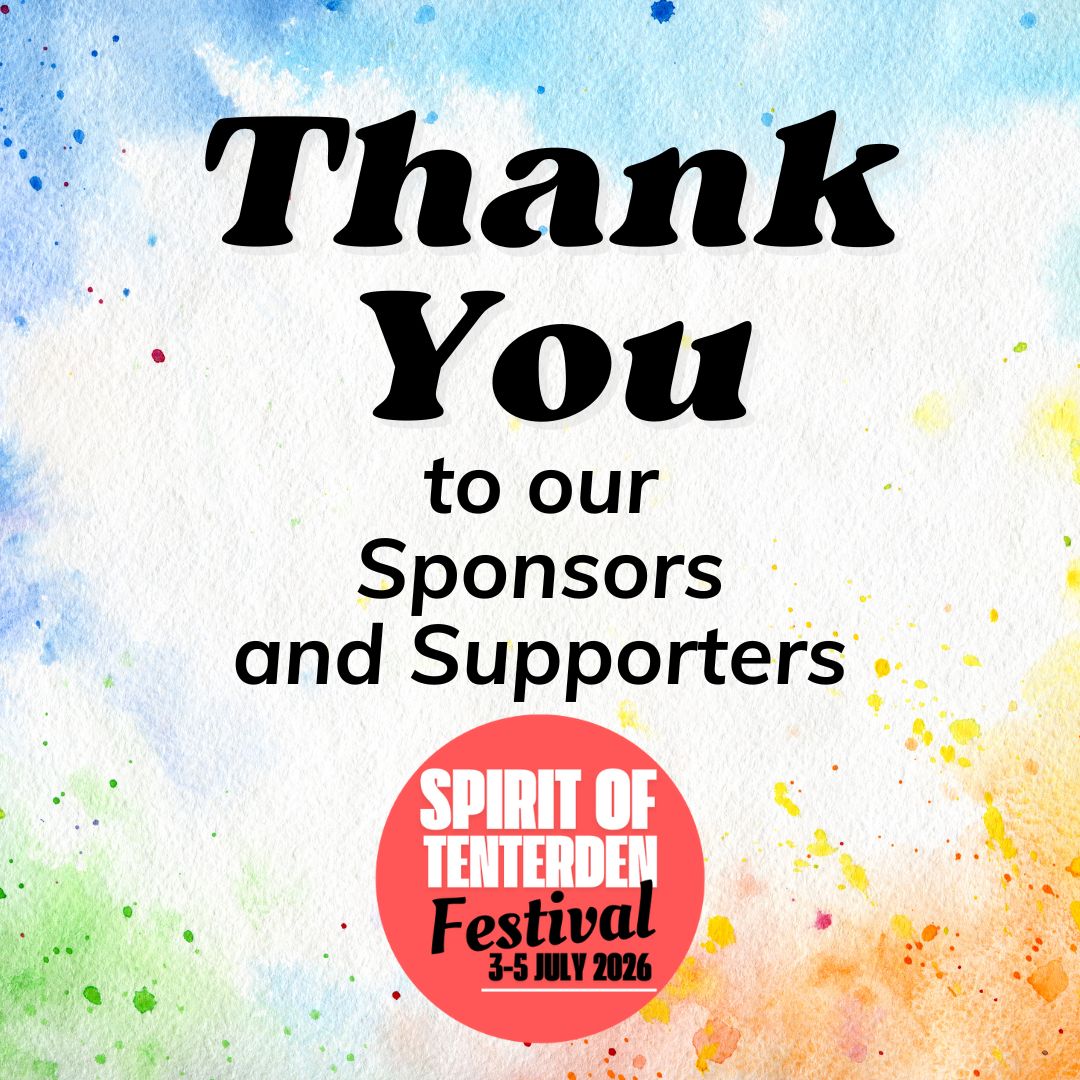 Thank you to the Spirit of Tenterden Festival Sponsors 2026