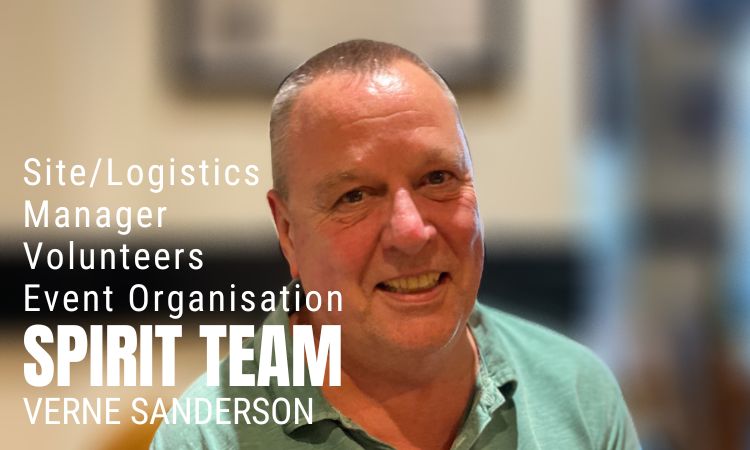 Verne Sanderson, Festival Team - Site and Logistics Manager